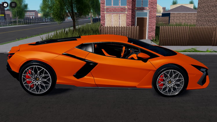 Free Roblox Lamborghini Revuelto 2024 with scripted driving and realistic handling