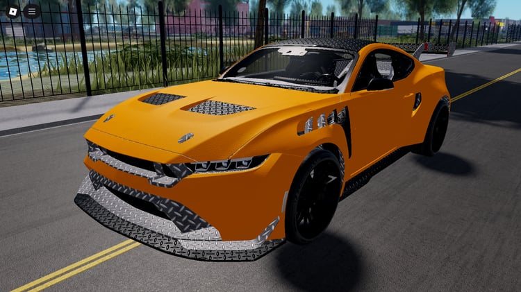 [FREE] Ford Mustang GTD 2025 Roblox model – detailed modern muscle car asset