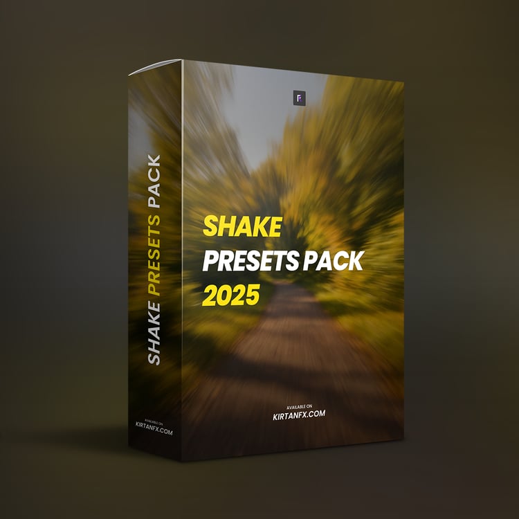 Shake Presets Pack – 50+ Cinematic Shake Presets for After Effects