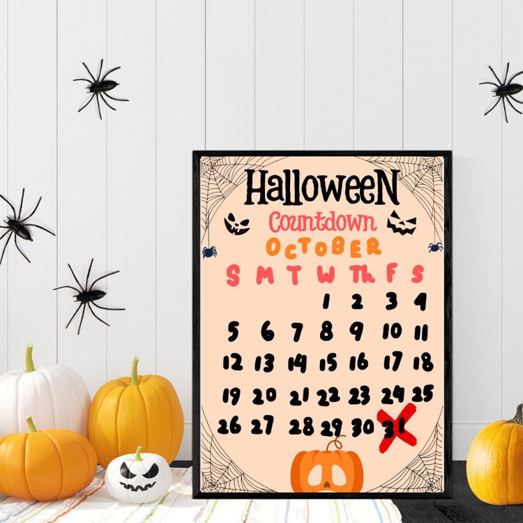 Halloween Countdown Calendar