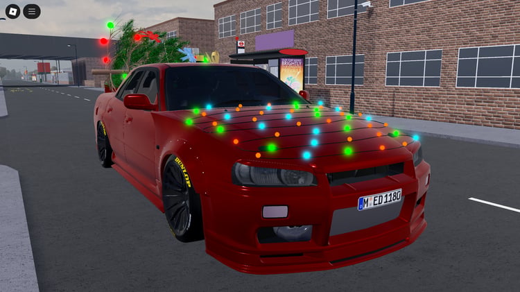 [FREE] Nissan Skyline Noel Roblox model – detailed street racer car