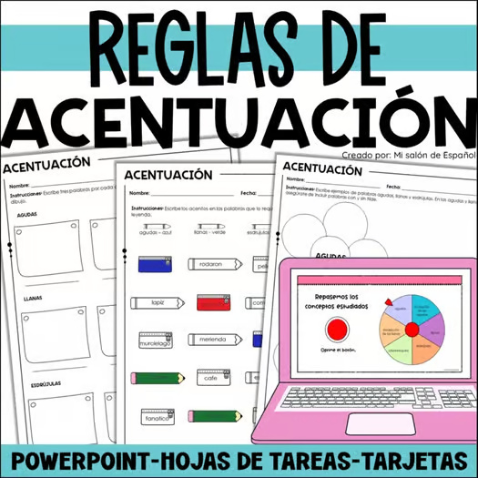 Reglas de acentuación - Acentuación - Acentos - Spanish accents