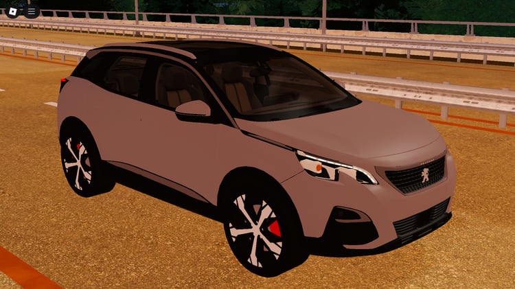 High-quality Roblox Peugeot 3008 – urban RP car model