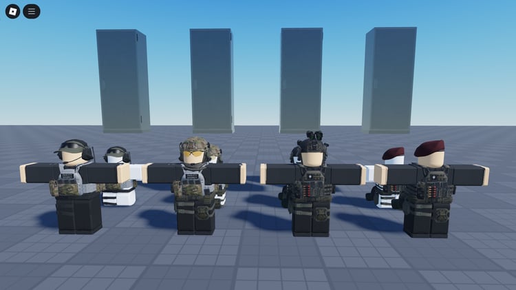 Roblox Facility Security SCP morph pack lineup