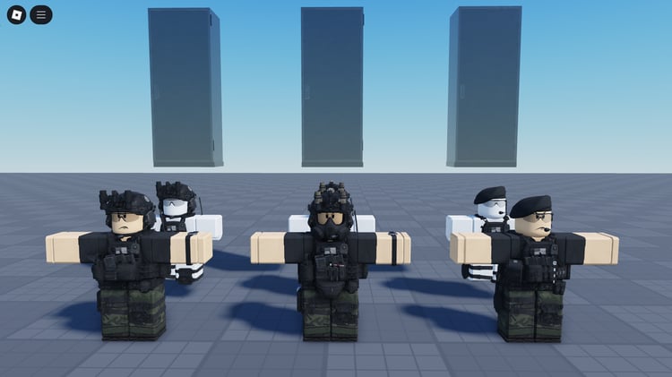 Roblox Security SCP morph pack lineup