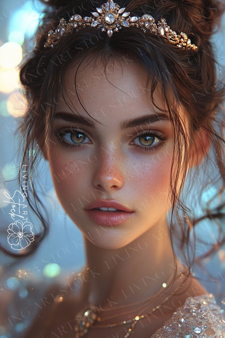 Fantasy Princess Stock Art for Book Covers, Wall paper and Printable Posters