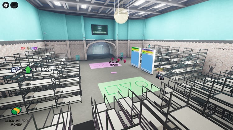 Roblox 🦑 Squid War 🦑 Red Light Green Light map overview
