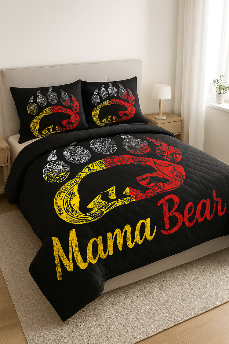 Stunning Printable Bedding Designs Mama Bear and Baby Bear