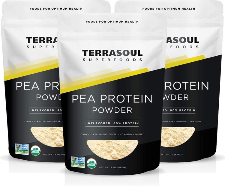 Terrasoul Superfoods Organic Pea Protein,
