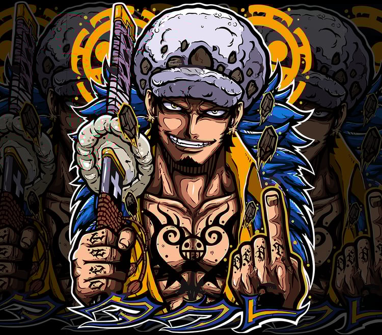 DESIGN ANIME One Piece /TRAFALGAR LAW