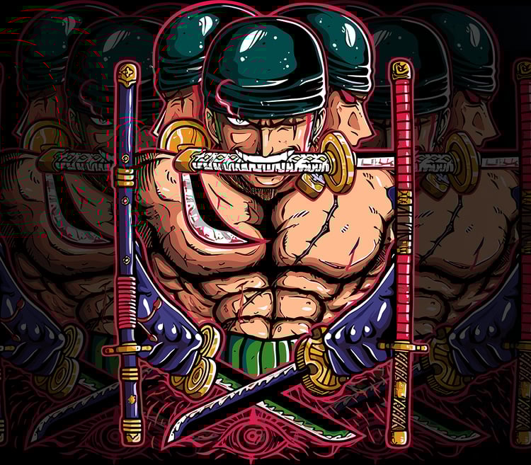 DESIGN ANIME One Piece / ZORO RORONOA