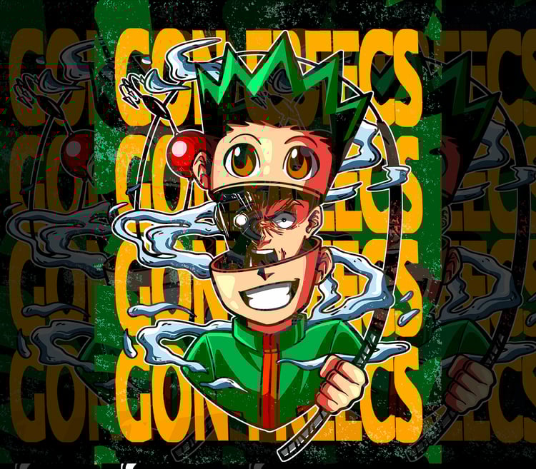 DESIGN ANIME hunter x hunter