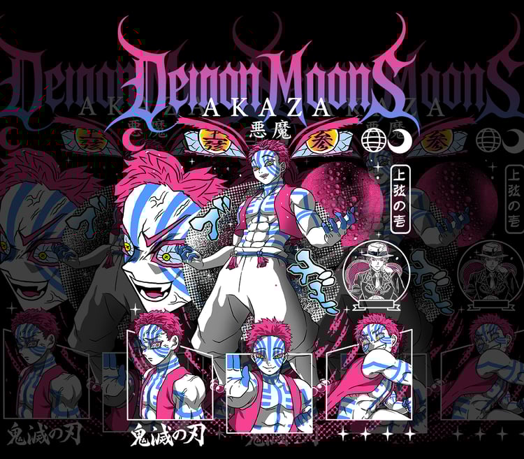 DESIGN ANIME Demon Slayer Akasa