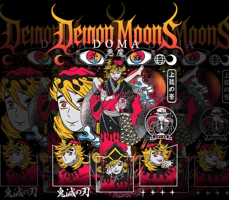 DESIGN ANIME Demon Slayer Douma