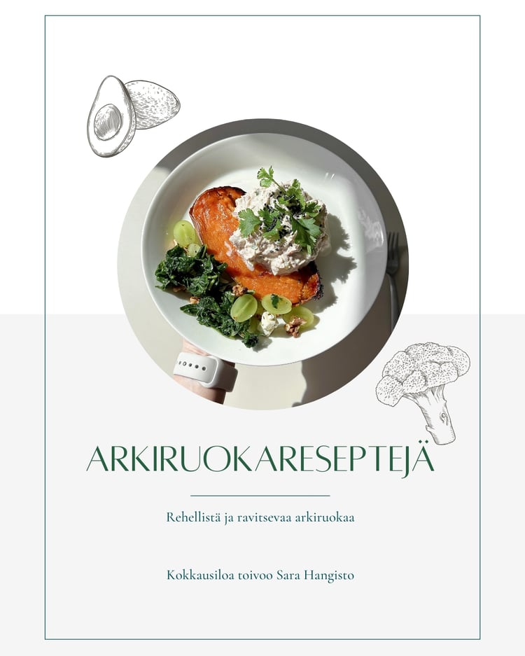 arkiruokareseptejä