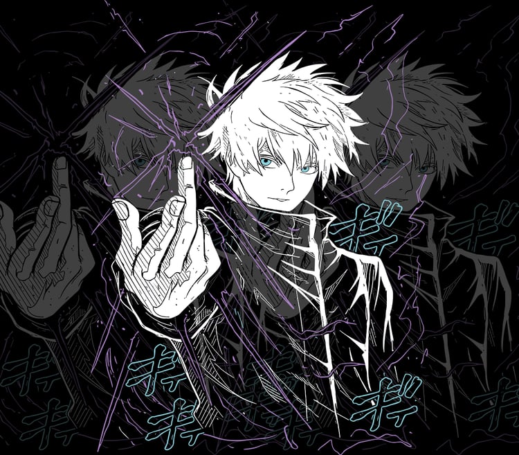 DESIGN ANIME Satoru Gojo | Jujutsu Kaisen
