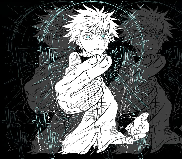 DESIGN ANIME Satoru Gojo | Jujutsu Kaisen