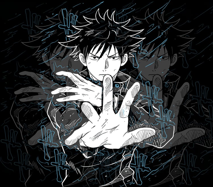 DESIGN ANIME Megumi Fushiguro | Jujutsu Kaisen