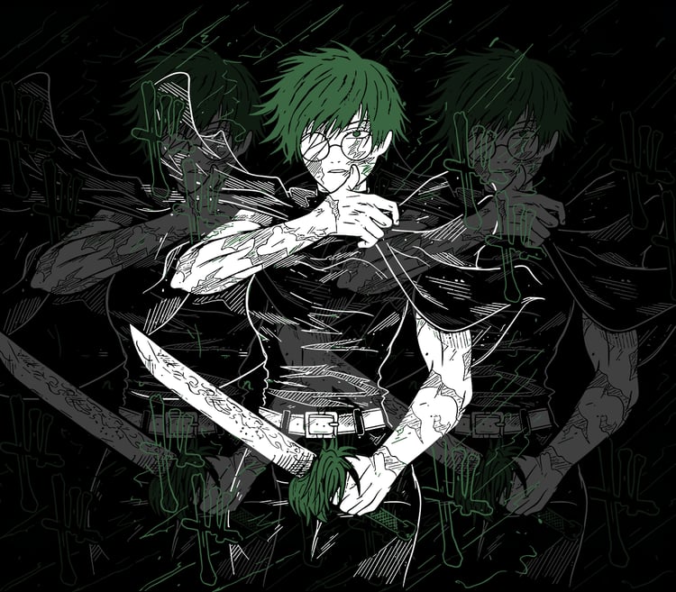 DESIGN ANIME Jujutsu Kaisen MAKI ZENIN