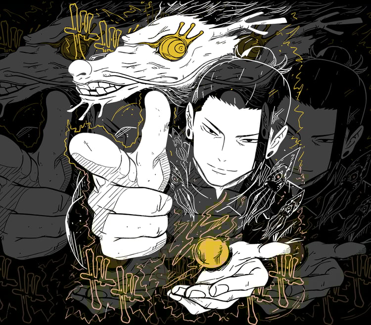 DESIGN ANIME Suguru Geto | Jujutsu Kaisen