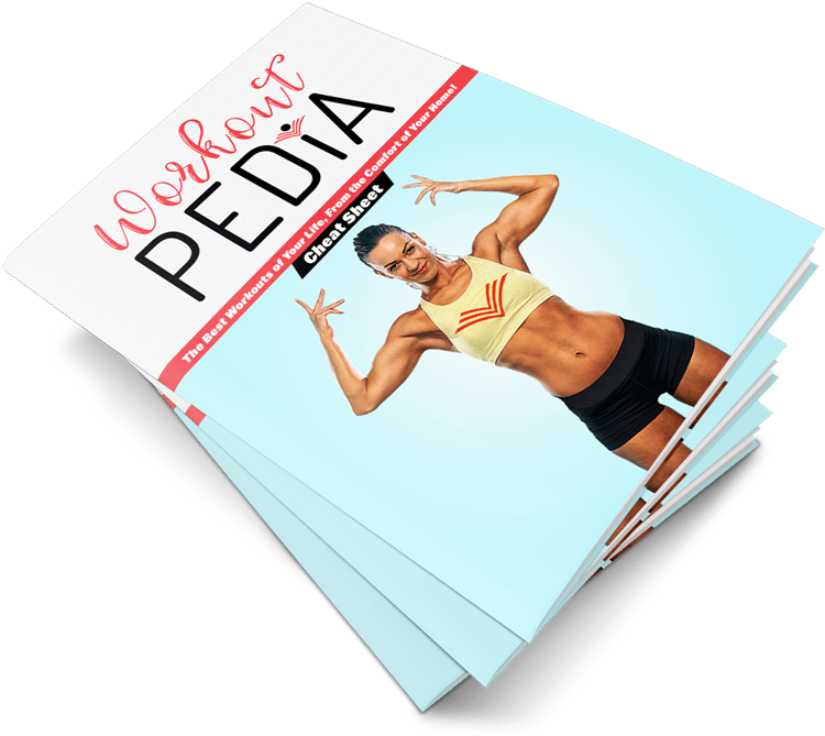 This cheat sheet is a handy checklist that makes it easy to get started burning fat and building muscle from the comfort of your home.