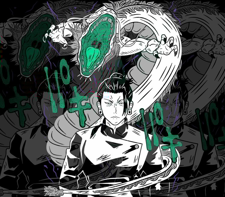 DESIGN ANIME Suguru Geto | Jujutsu Kaisen