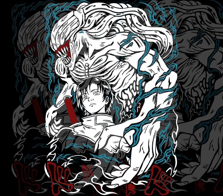 DESIGN ANIME Jujutsu Kaisen Yuta Okkotsu