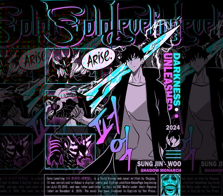 DESIGN ANIME Solo Leveling