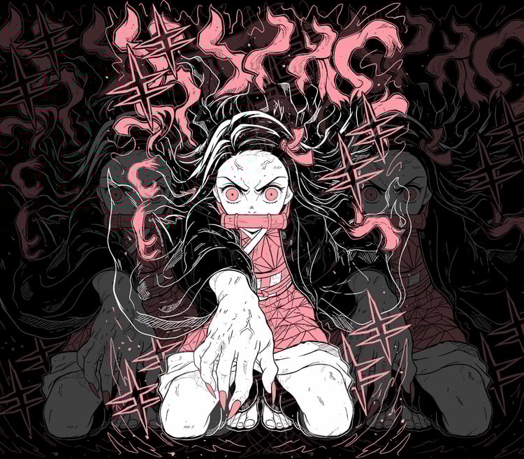 DESIGN ANIME Demon Slayer -Nezuko