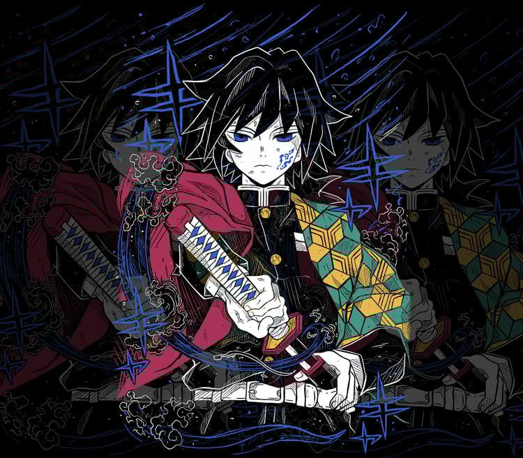 DESIGN ANIME Demon Slayer - Tomioka