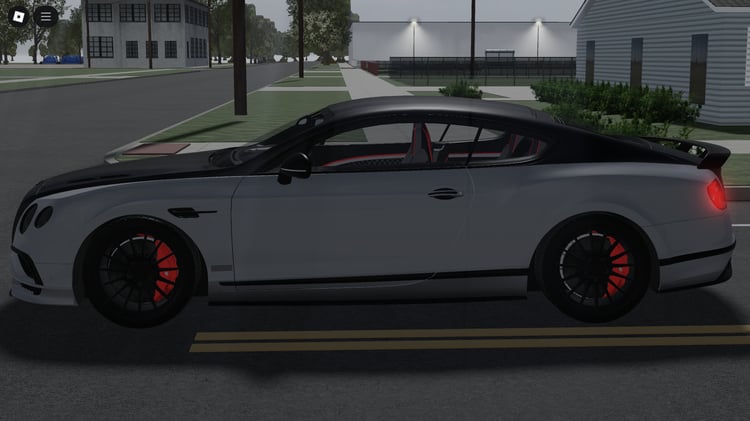 Side profile of Continental GT Supersports in Roblox