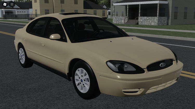 Roblox 2000 Ford Taurus front view