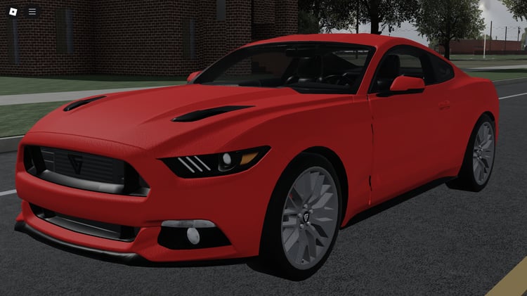 Roblox Ford Mustang GT 2 front view