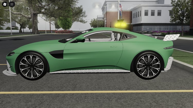 Side profile showcasing racing-inspired design