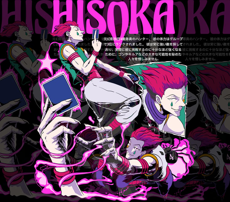 DESIGN ANIME Hunter x Hunter