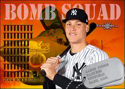 1995 Bomb Squad Baseball Photoshop PSD Templates