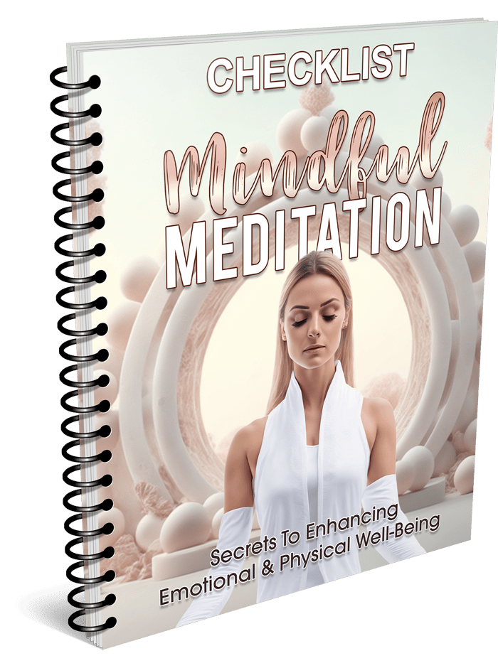 Mindful meditation checklist