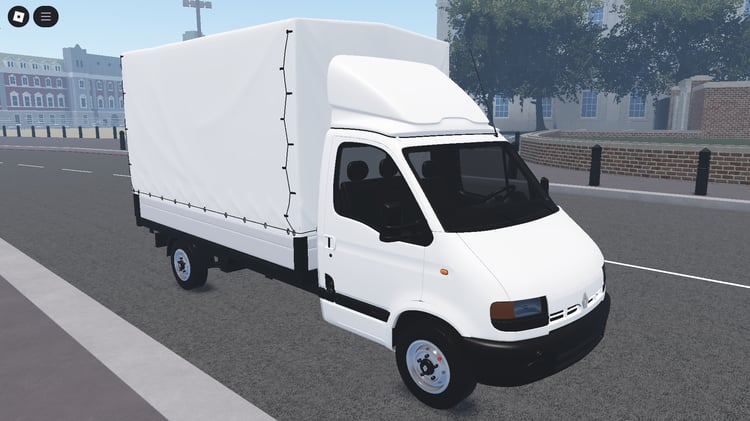 Renault Master 1997 front view in Roblox