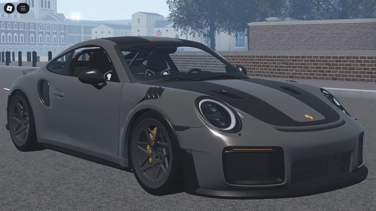 Porsche GT2RS front view in Roblox