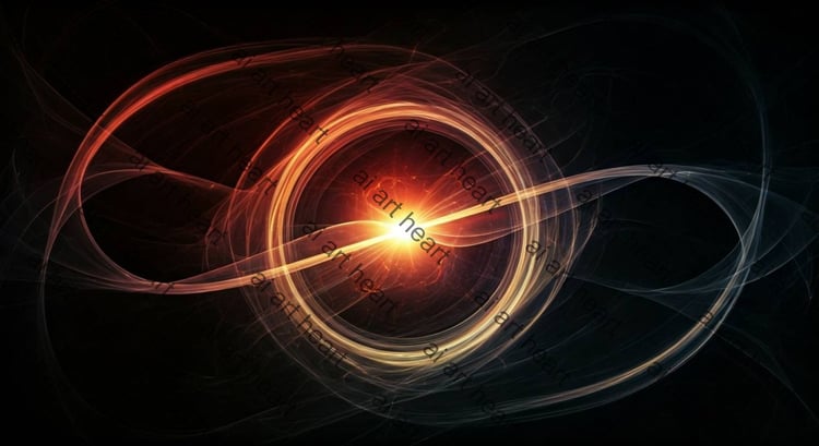 Ai art light in the darkness design