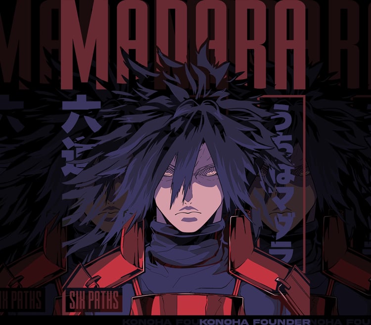 DESIGN ANIME NARUTO Madara