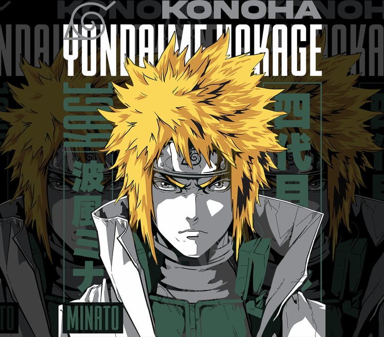 DESIGN ANIME NARUTO Minato