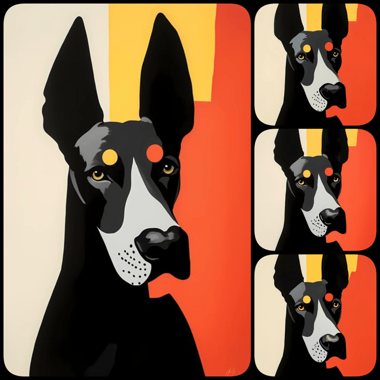 yellow animal art, geometric cat art, watercolor cows with sunflowers, abstract hadada ibis art, textured wolf painting, vector silhouette horses, watercolor cats teal background, abstract doberman art, colorful giraffes vector, cat basket art, animal dig