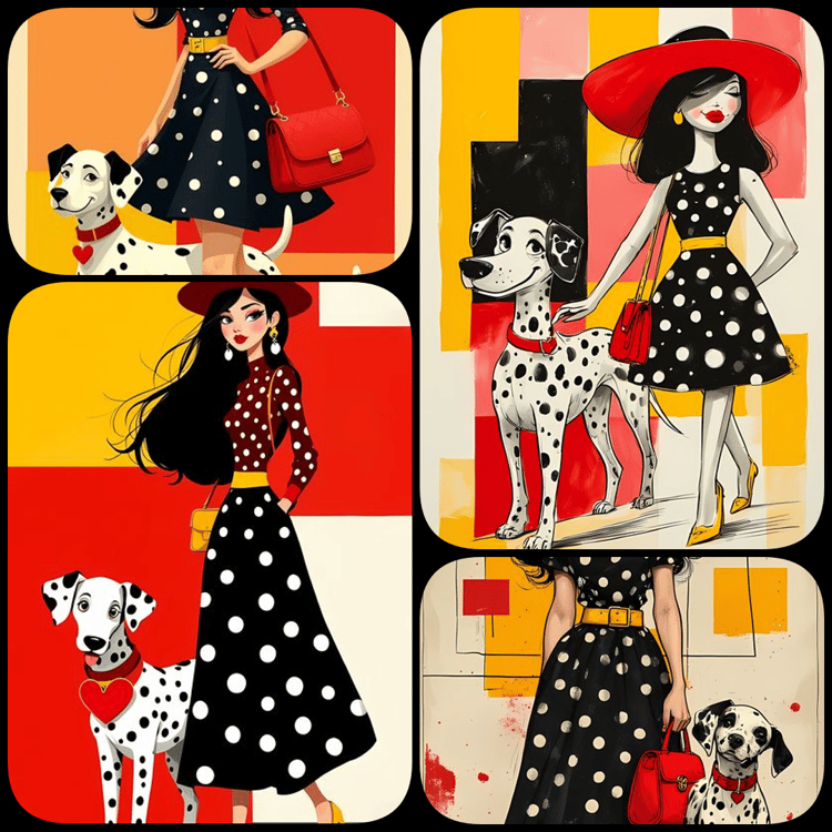 yellow PNG clipart, whimsical illustrations bundle, digital art download, birds and bees artwork, illustrated ladies PNG, high resolution digital art, quirky animal illustrations, fashionable character art, yellow background clipart, childrens book illus