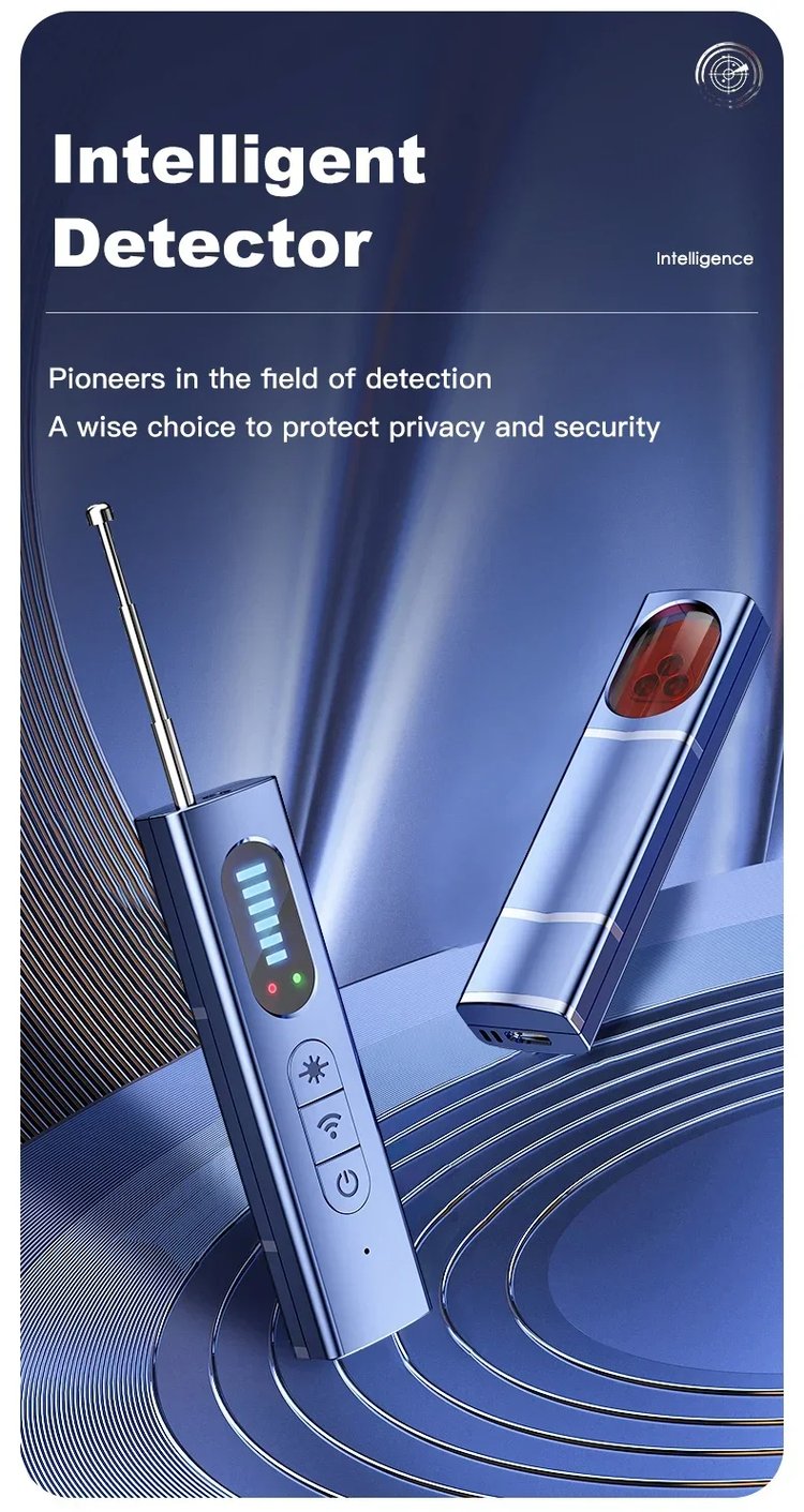 Hidden Signal Finder  T15 signal detector  Spy camera detector  RF signal scanner  Anti-spy device  Wireless signal finder