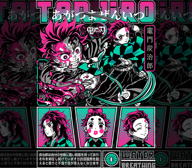 DESIGN ANIME Tanjiro / Demon Slayer