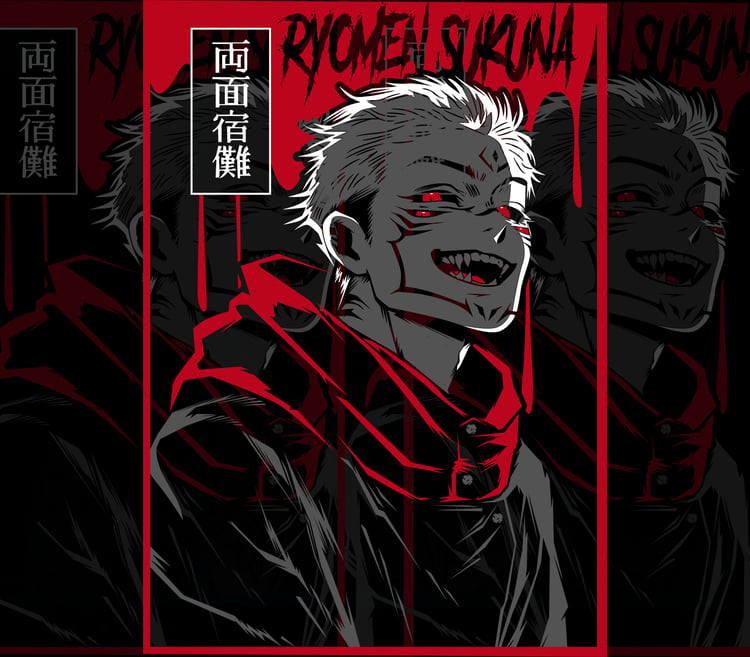 DESIGN ANIME Jujutsu Kaisen  Sukuna