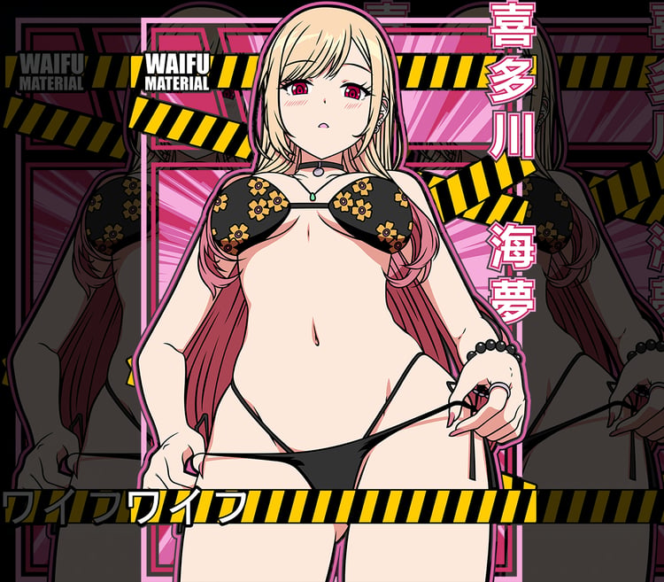 DESIGN ANIME MARIN KITAGAWA