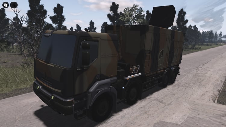Roblox Renault Kerax SAPMT Mamba front view