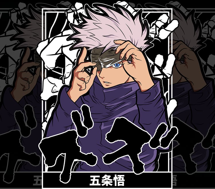 DESIGN ANIME Satoru Gojo | Jujutsu Kaisen